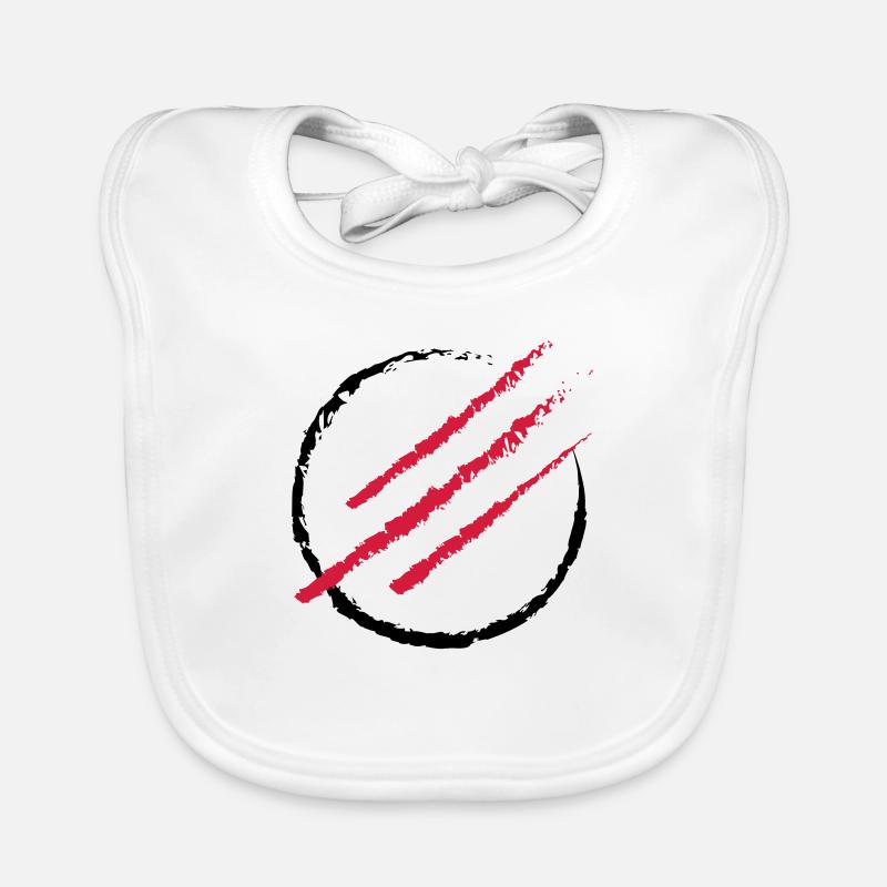 Scratch the Circle Baby Bio-Lätzchen