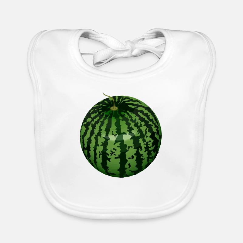 veggie pastèque pastèque melon melon gemues Bavoir bio Bébé