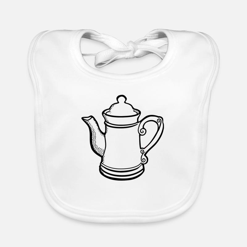 tee tea breakfast breakfast coffee17 Organic Baby Bibs