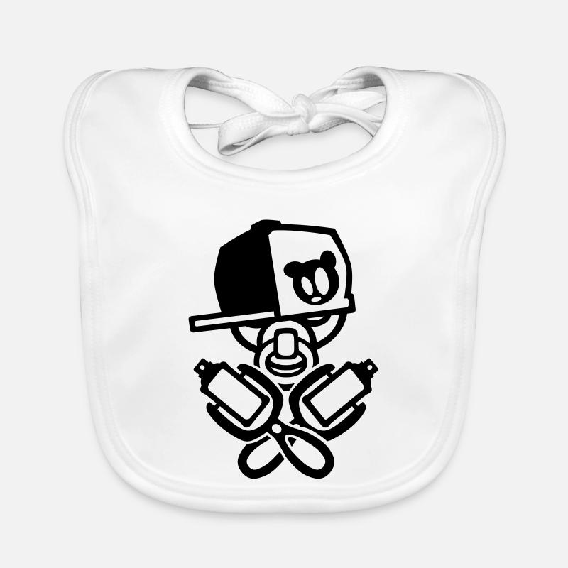 baby graffiti Organic Baby Bibs