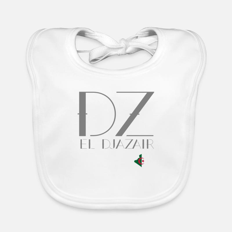 DZ gris Bavoir bio Bébé