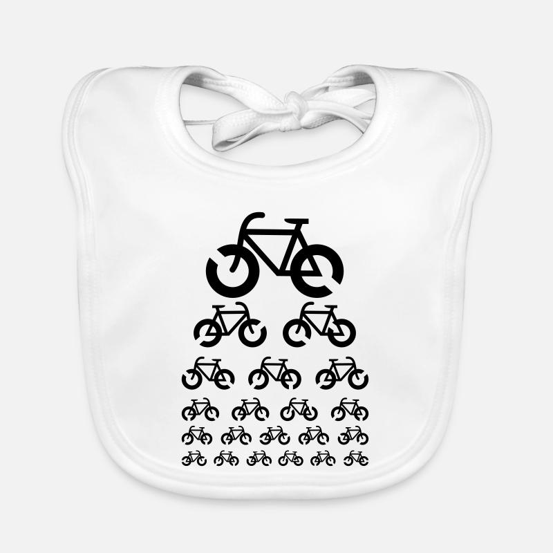 Fahrrad Sehtest Optik Baby Bio-Lätzchen