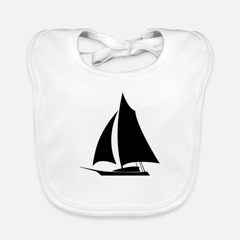Sailboat eu Organic Baby Bibs