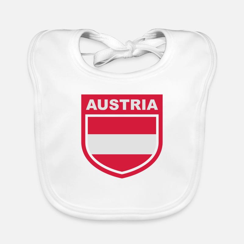austria_emblem Bavoir bio Bébé