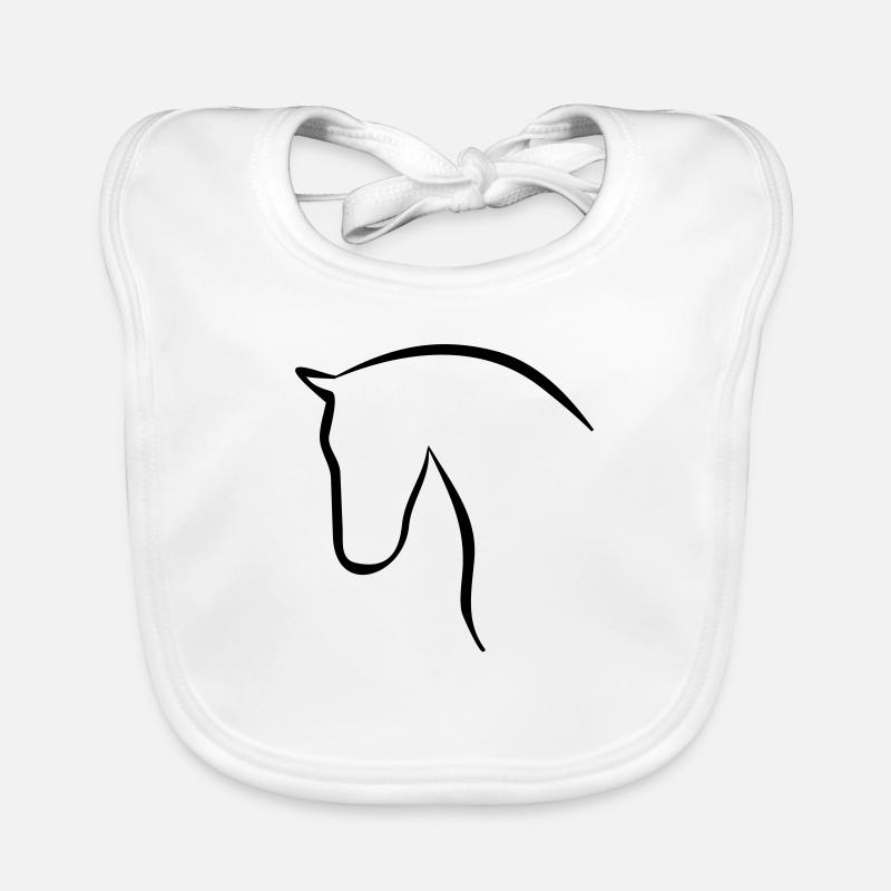 cheval Bavoir bio Bébé