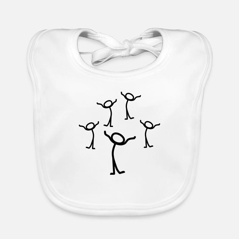 comique Bavoir bio Bébé