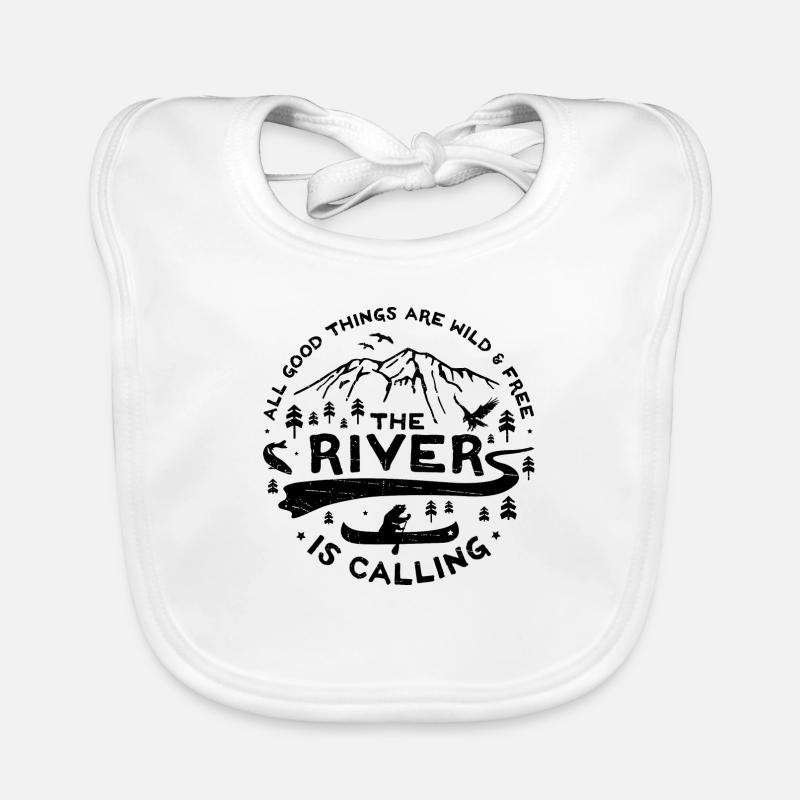 The River is Calling s 2 Baby Bio-Lätzchen