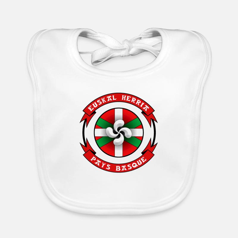 Pays Basque - Euskal Herria Bavoir bio Bébé