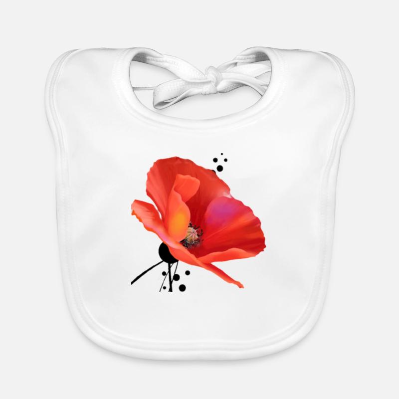 Coquelicot Bavoir bio Bébé