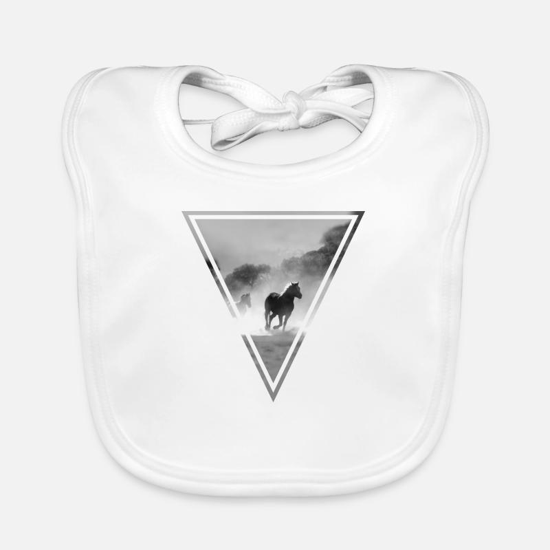 cheval Bavoir bio Bébé