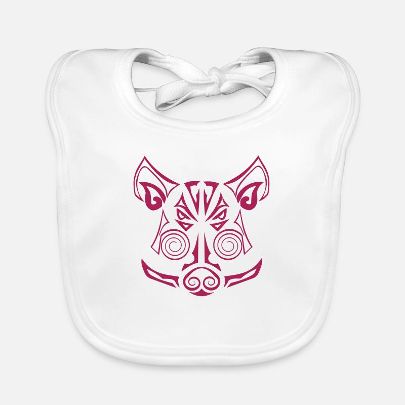 red pig Organic Baby Bibs