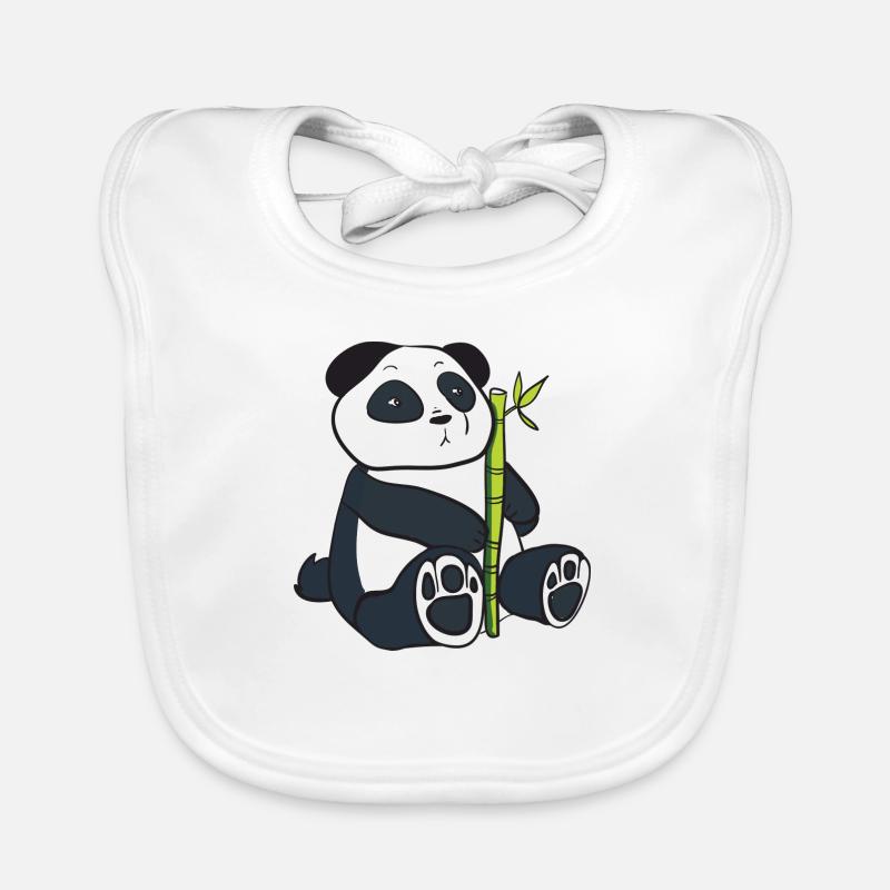 Panda Organic Baby Bibs
