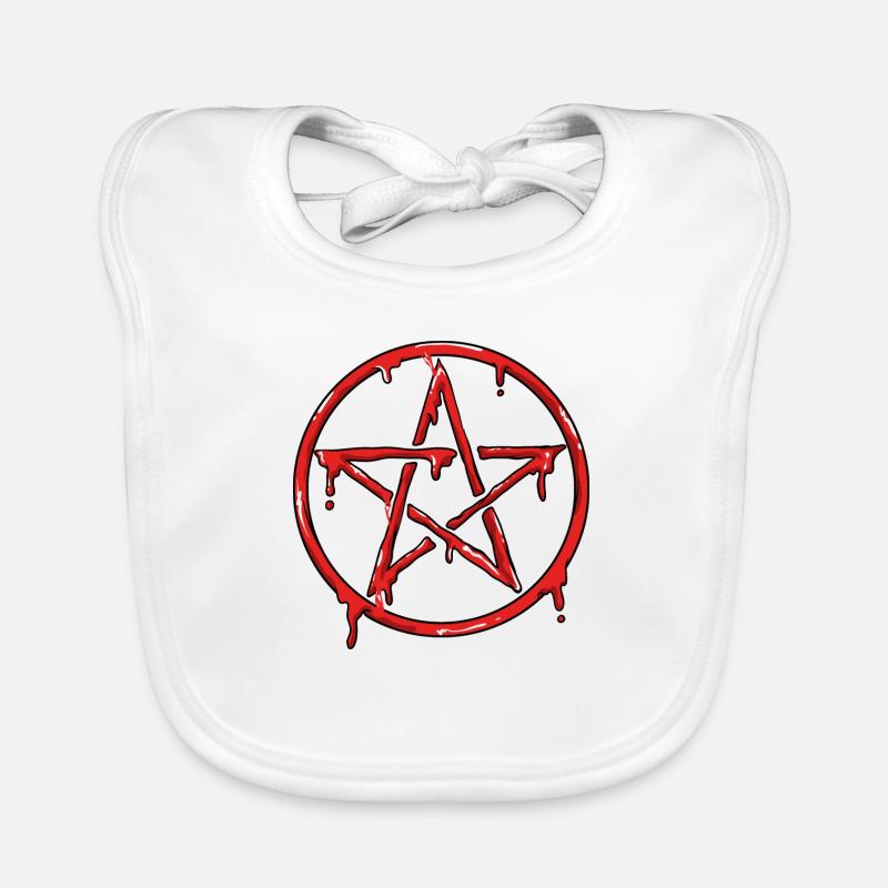 Pentagramm Baby Bio-Lätzchen