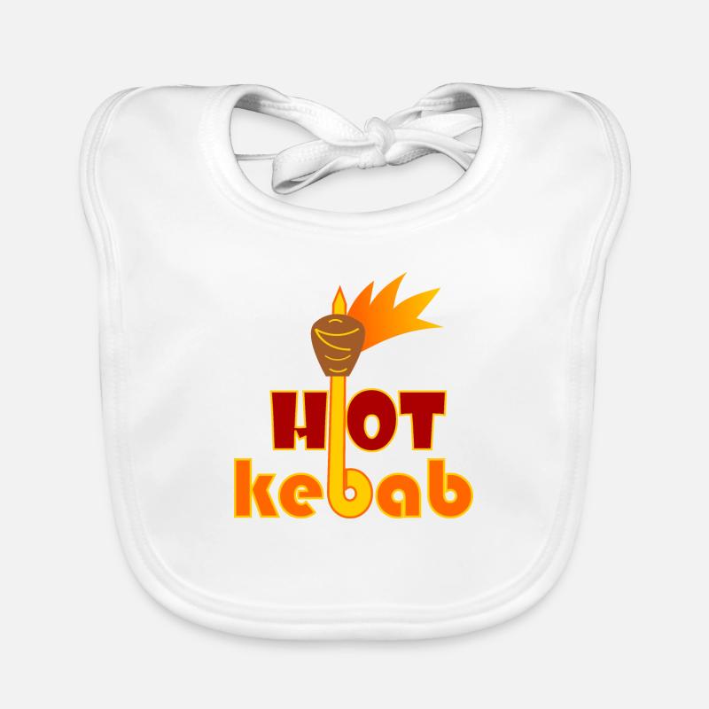 kebab chaud Bavoir bio Bébé