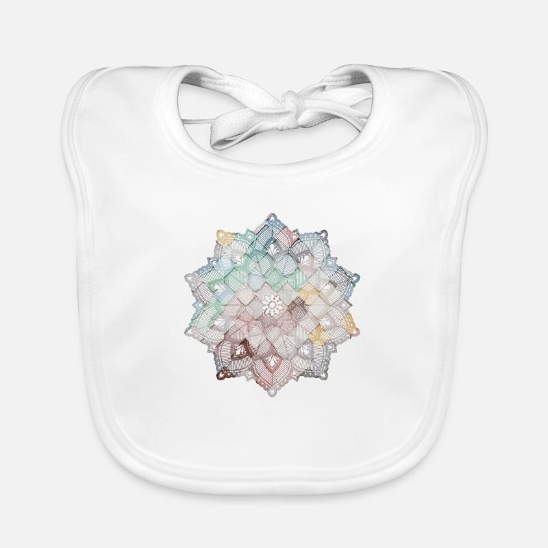 Mandala Bavoir bio Bébé