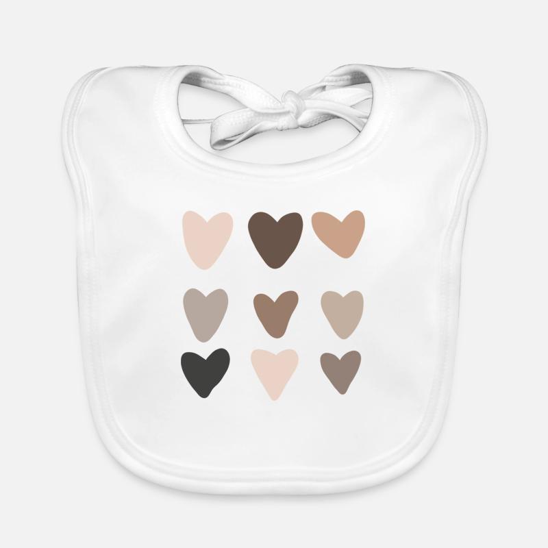 HEART Baby Bio-Lätzchen