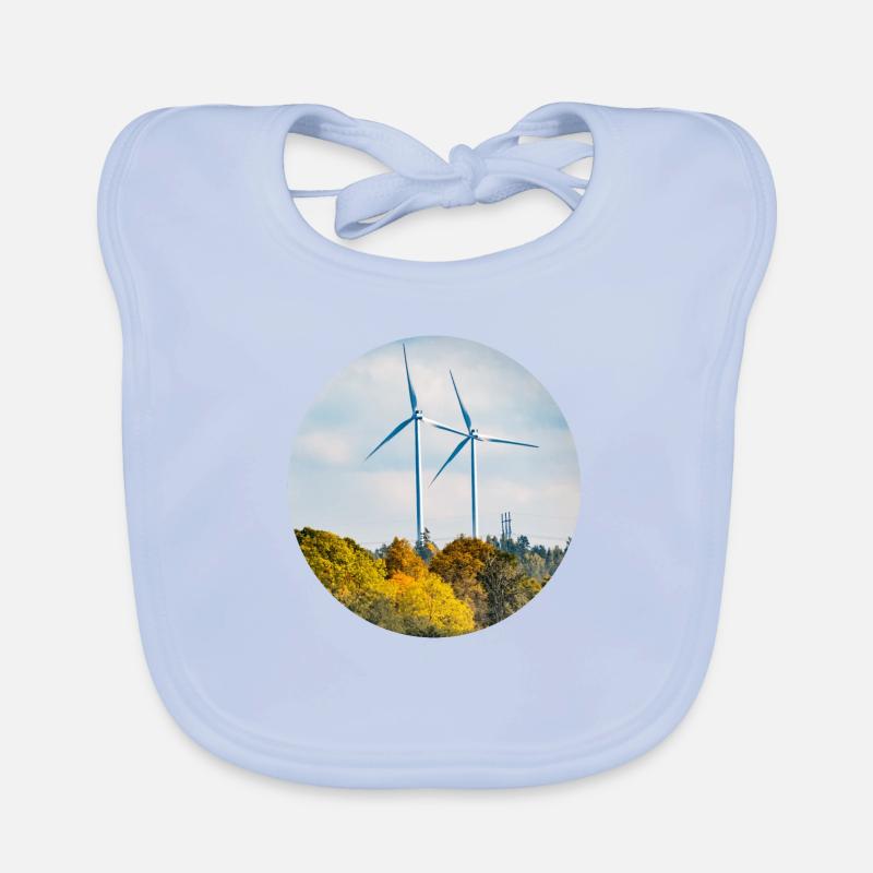 Énergie éolienne Bavoir bio Bébé
