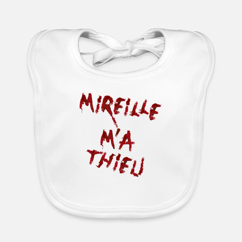 mireille m'a thieu Bavoir bio Bébé