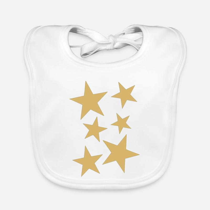 étoiles Bavoir bio Bébé