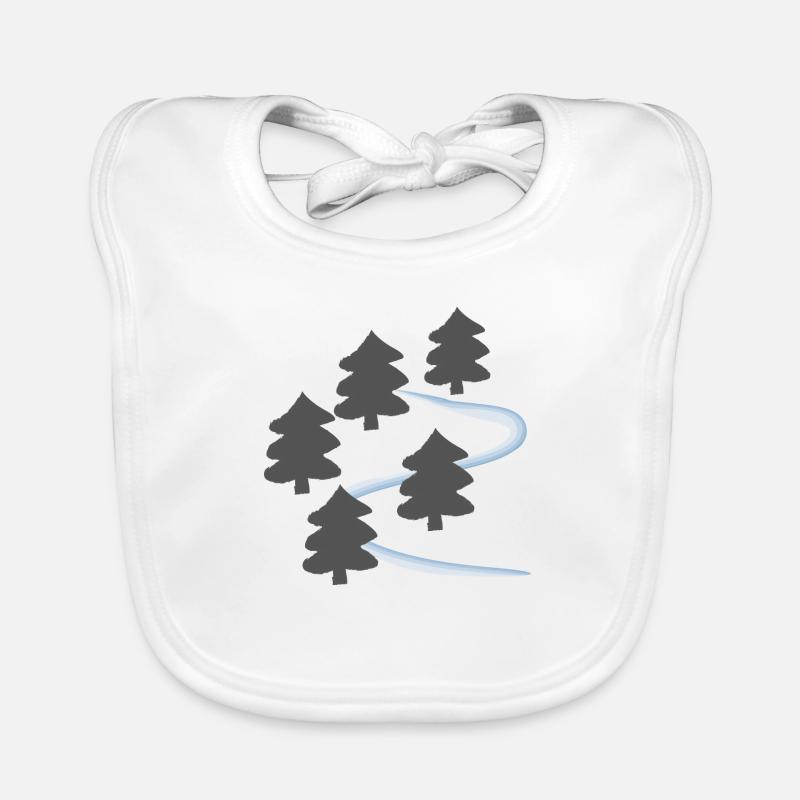 Forest and river Organic Baby Bibs