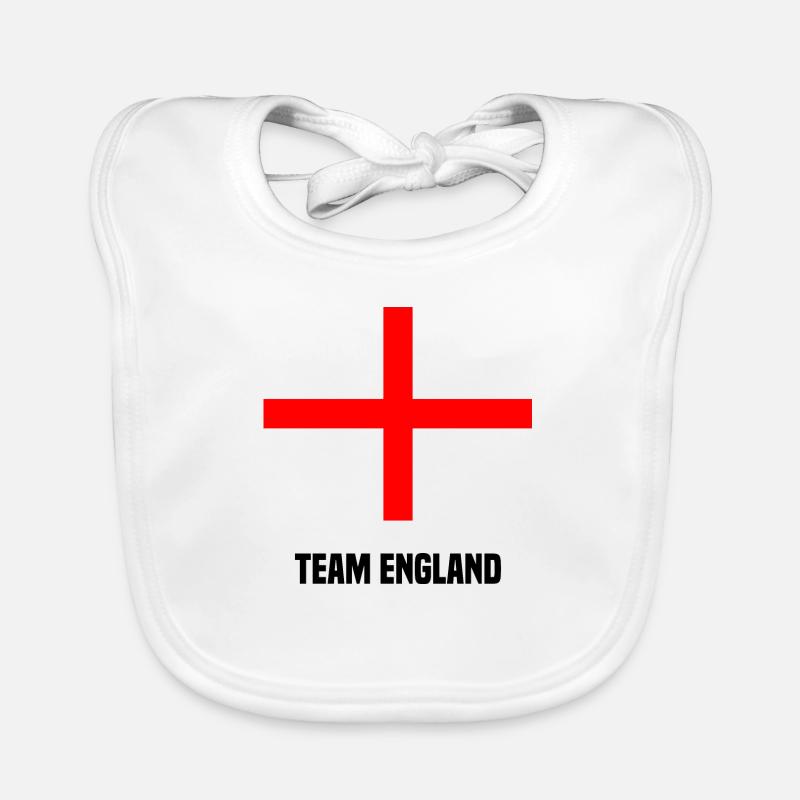 Team England Organic Baby Bibs