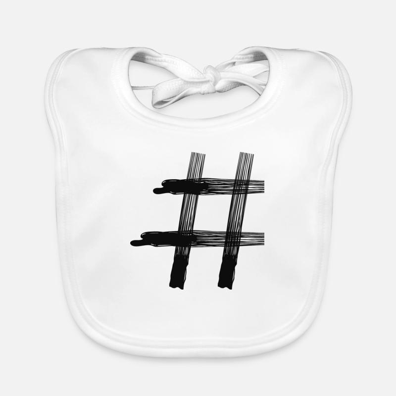 Hashtag Bavoir bio Bébé