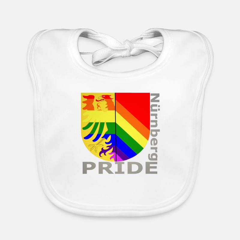 Nuremberg Queer Gay Pride CSD Bavoir bio Bébé