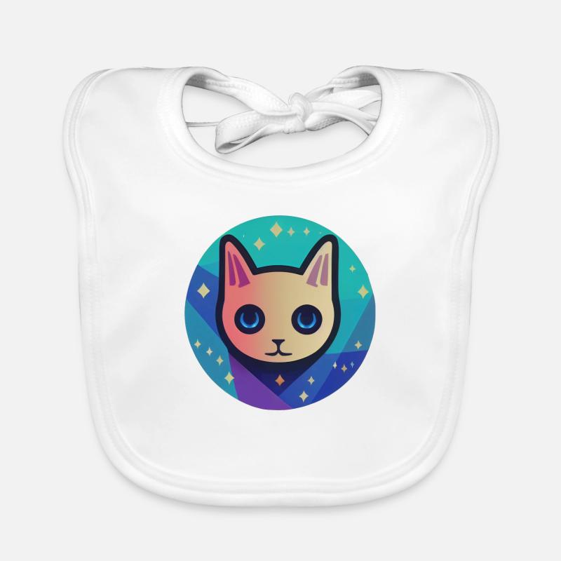Astro Chat Bavoir bio Bébé