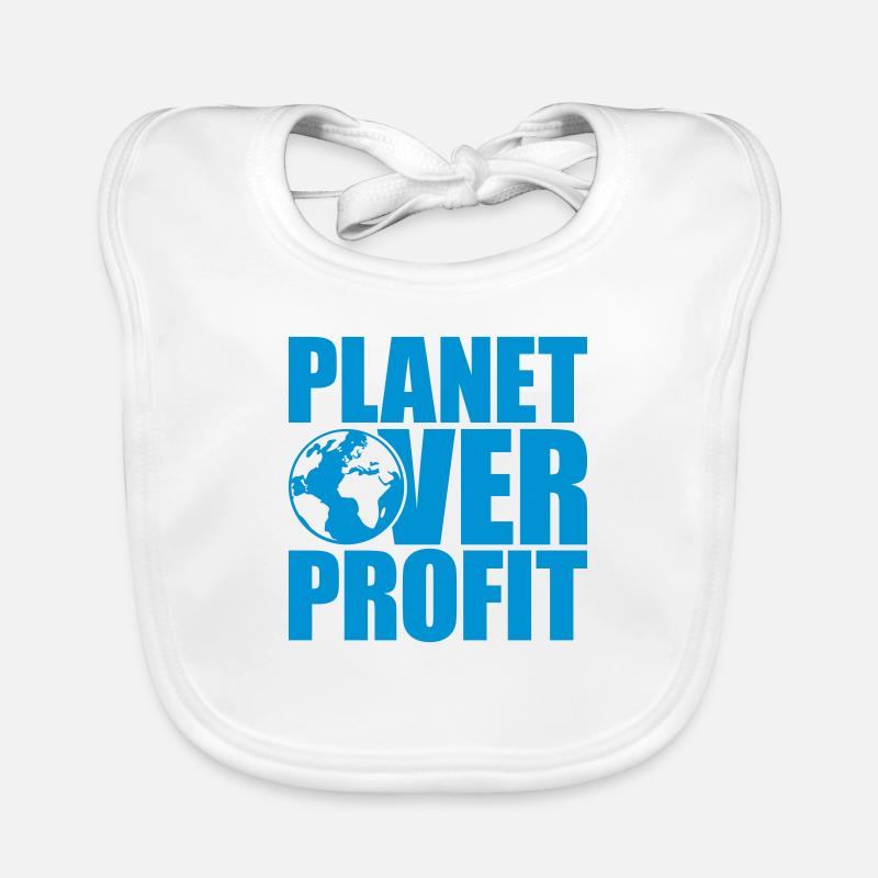 Planète sur le devis de profit Bavoir bio Bébé
