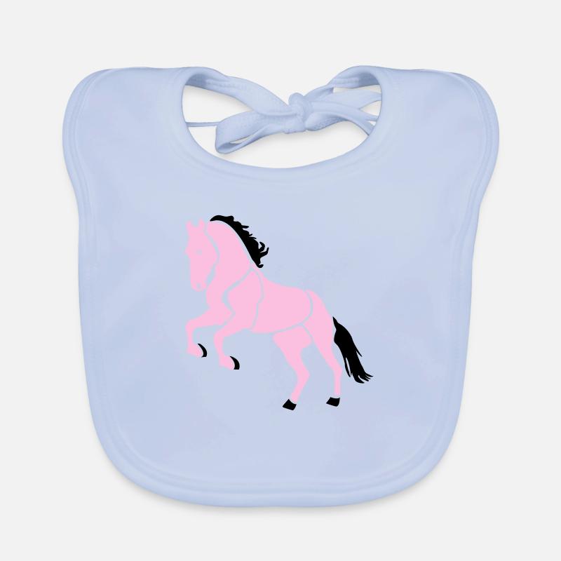 Cabriole cavalière Bavoir bio Bébé