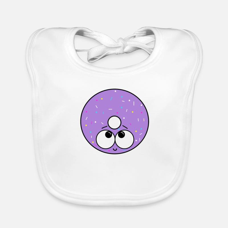 Doughnut Organic Baby Bibs