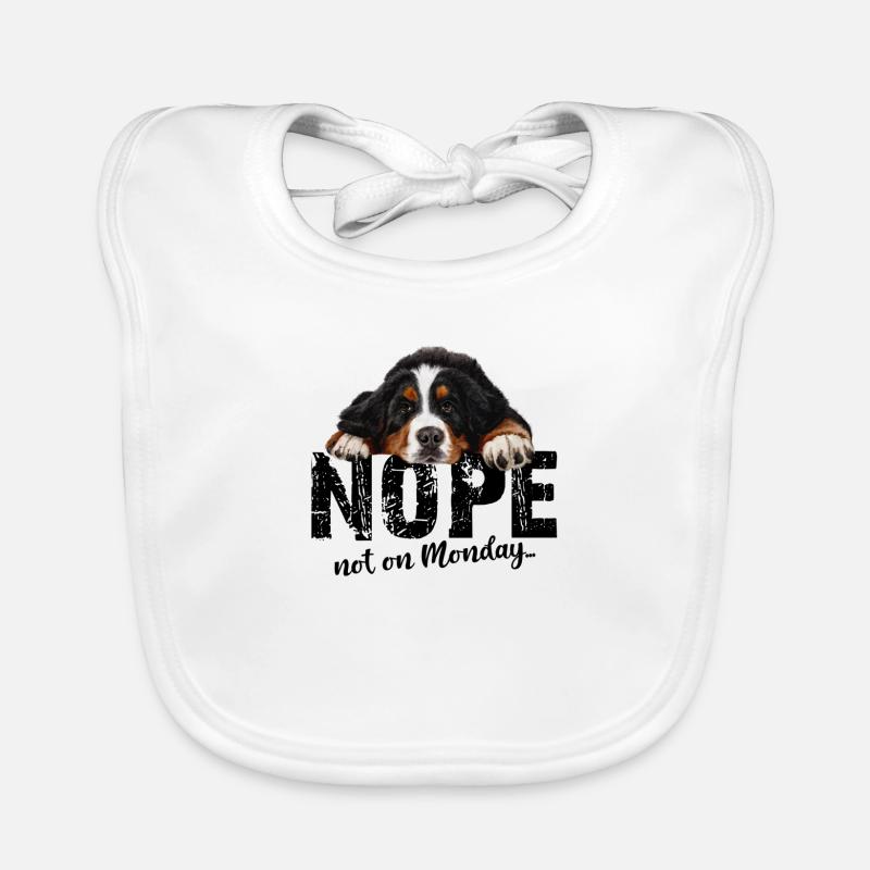 Bernese Mountain Dog Organic Baby Bibs