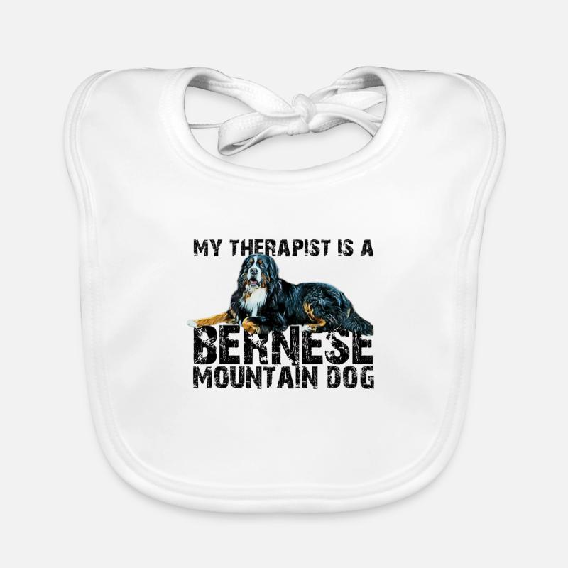 Berner Sennenhund Baby Bio-Lätzchen