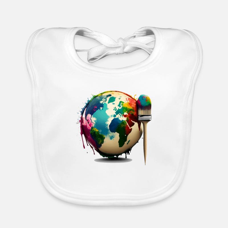 Color me Gift Organic Baby Bibs