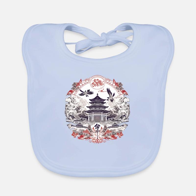Chinese folklore Organic Baby Bibs