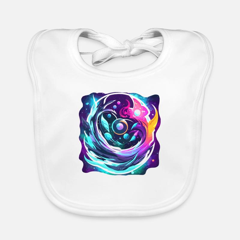 Infinite space Organic Baby Bibs