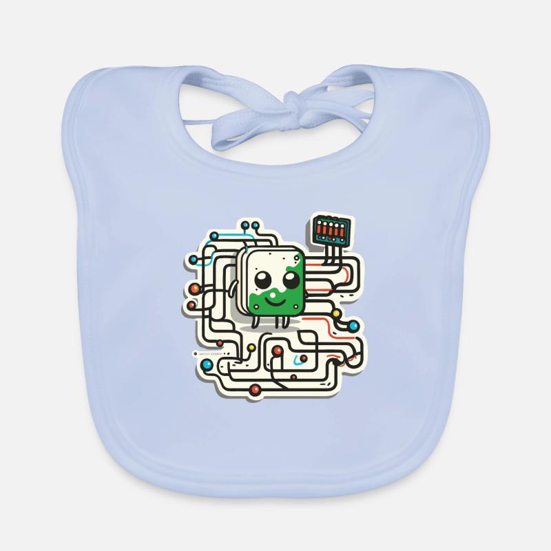 Le circuit quantique Bavoir bio Bébé