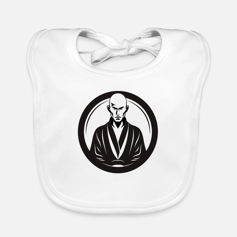 der strenge Mönch Baby Bio-Lätzchen