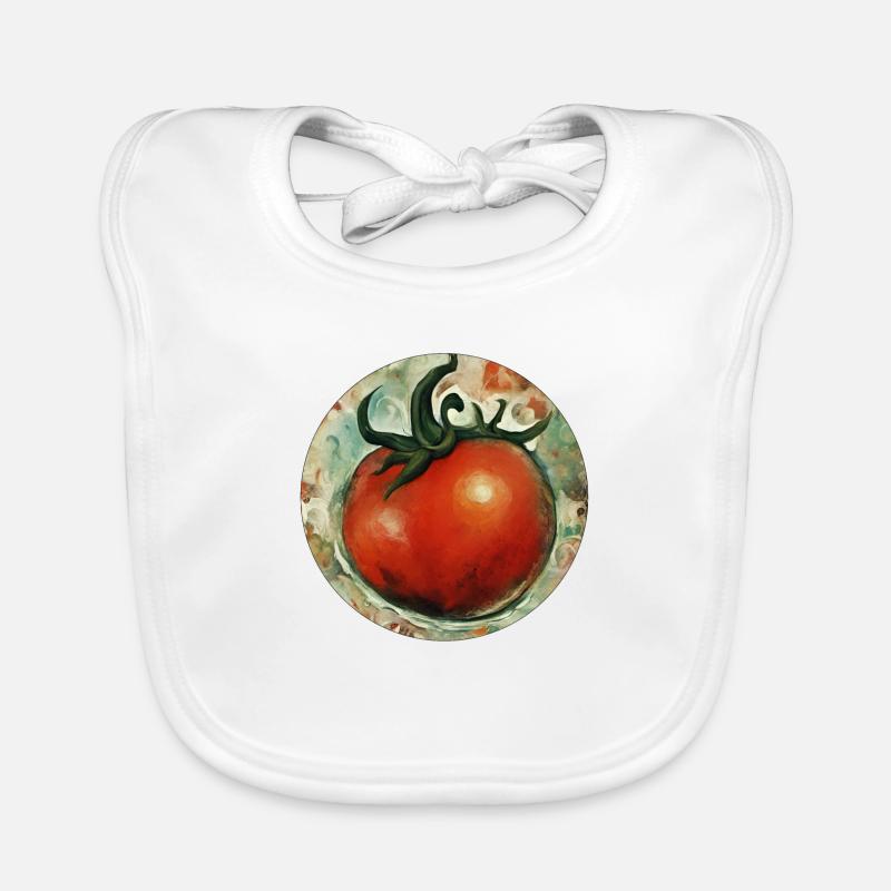 Tomate / Gemüse / Vegetable Baby Bio-Lätzchen