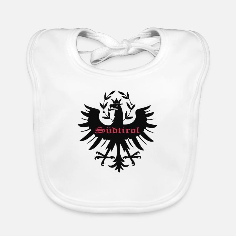 South Tyrolean Eagle - Loyalty to the Land, Golden Eagle Organic Baby Bibs
