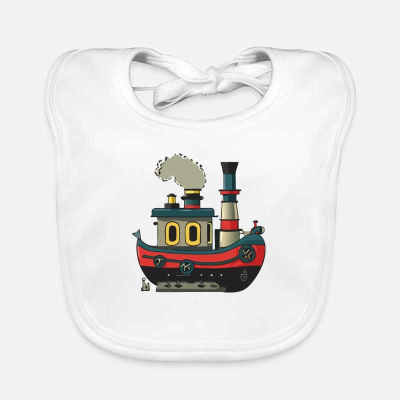 Dampfer Baby Bio-Lätzchen