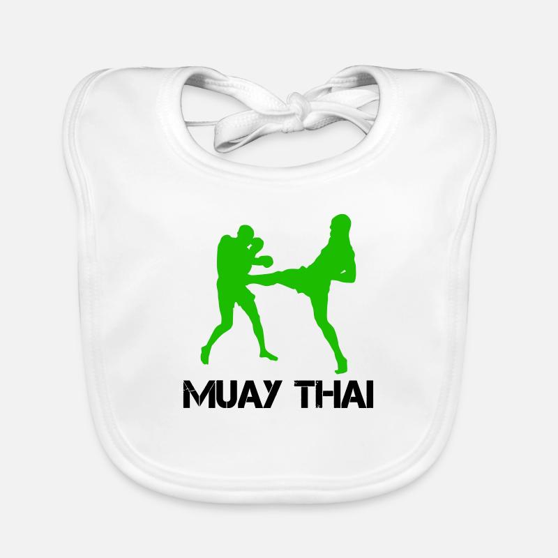 Muay Thaï 1 Bavoir bio Bébé