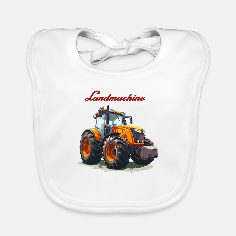 Landmachine Baby Bio-Lätzchen