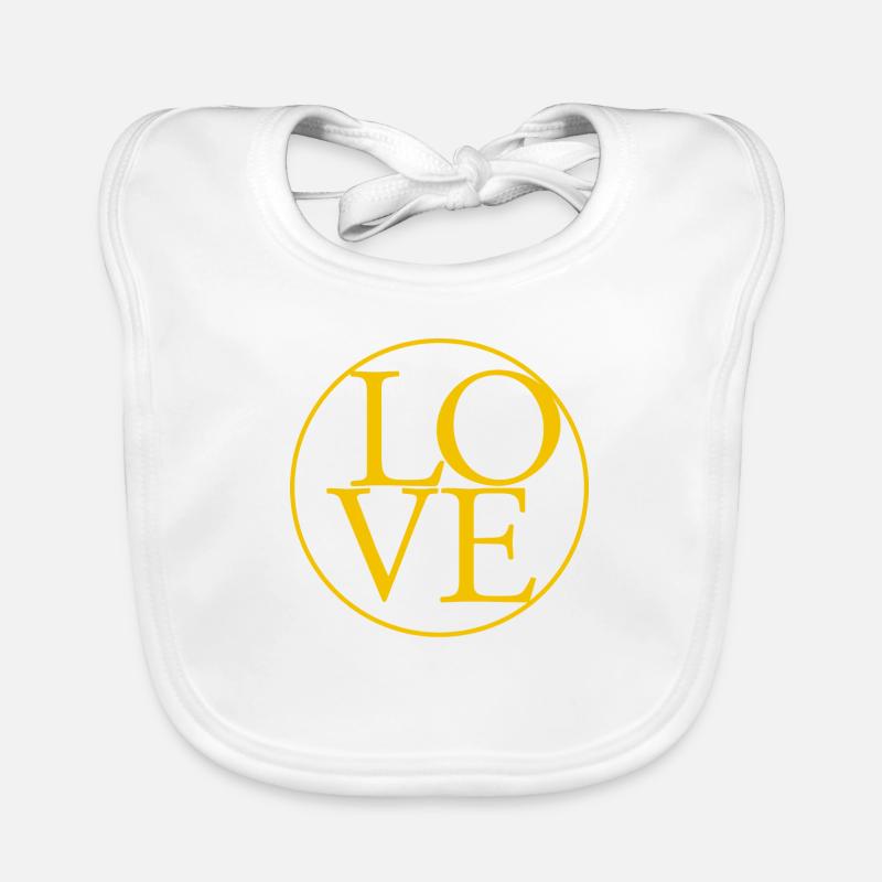 Tout simplement AIMER Bavoir bio Bébé