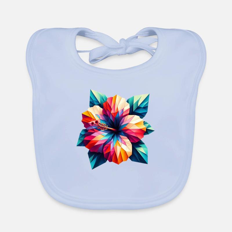 Hibiscus Organic Baby Bibs