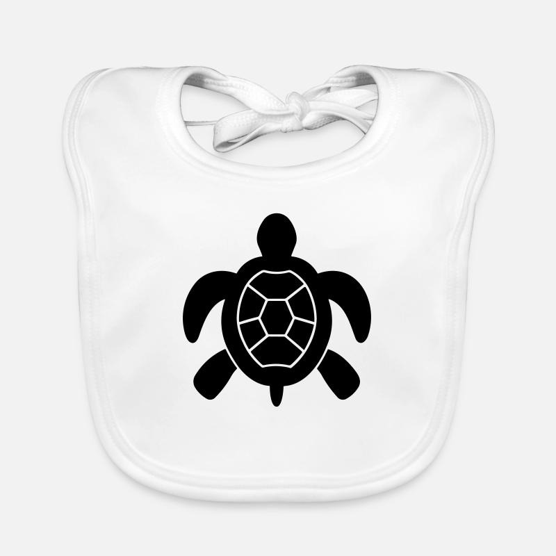 Schildkröte Baby Bio-Lätzchen
