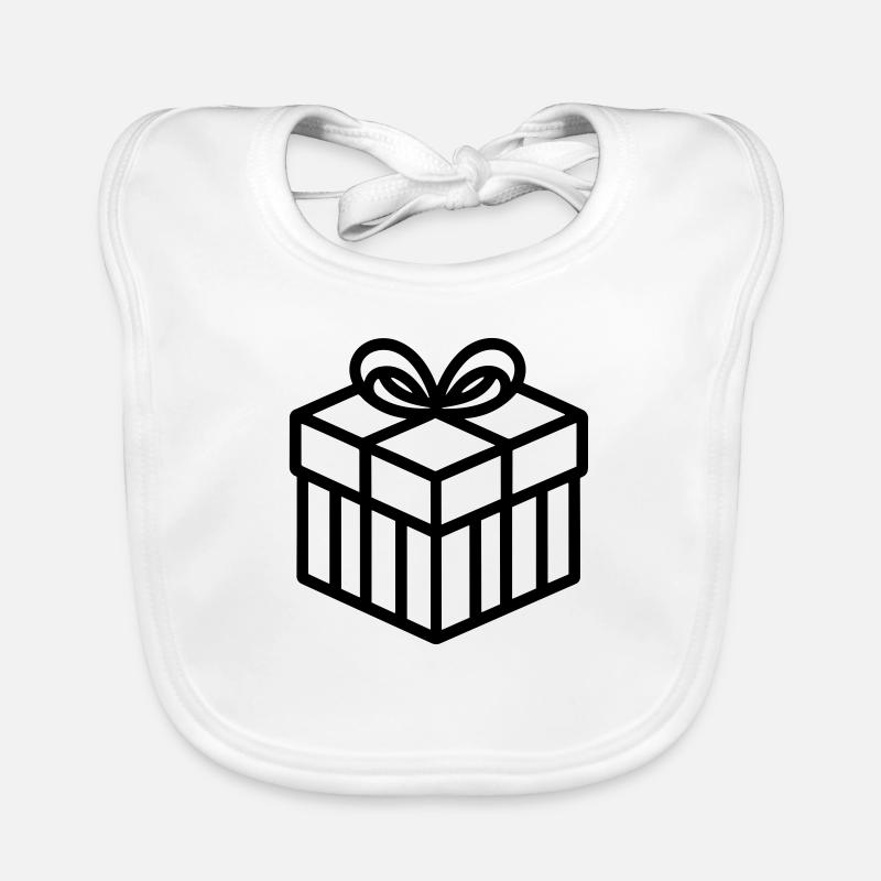 Kleine Geschenkbox Baby Bio-Lätzchen