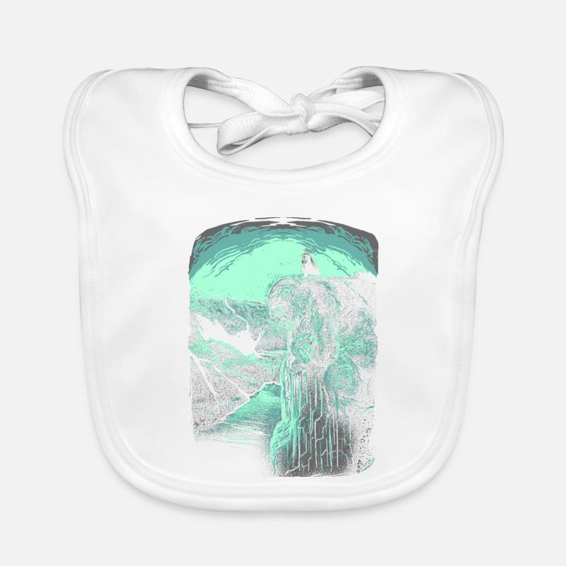 Pulpit Rock - Troll - Norway Organic Baby Bibs