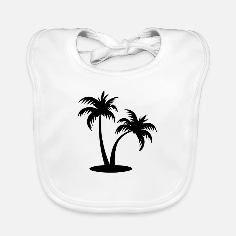 palmier Bavoir bio Bébé