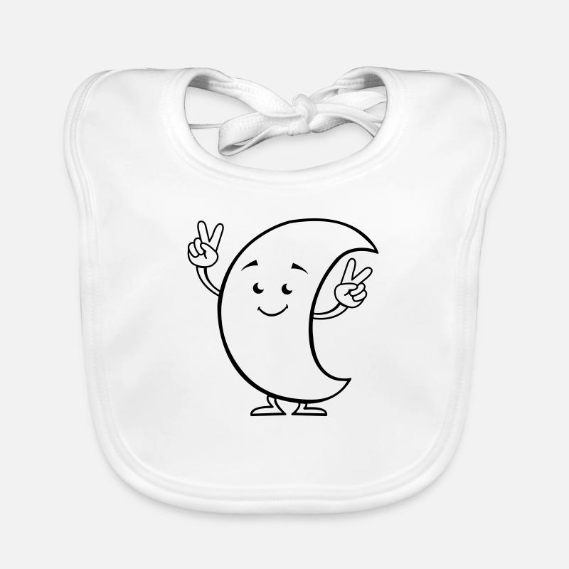 Moon Comic 01 Organic Baby Bibs